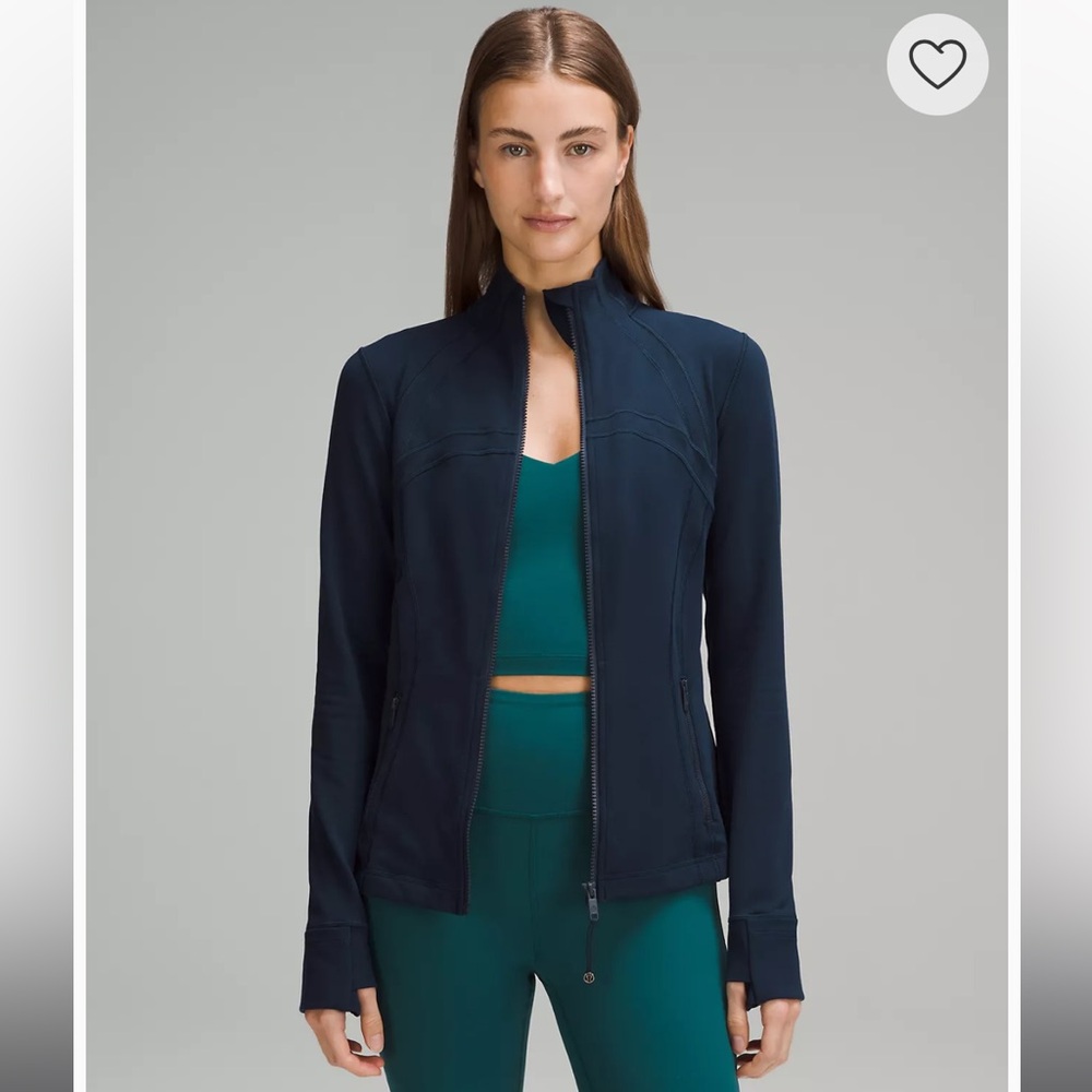 Lululemon Define Jacket Size 10 Navy